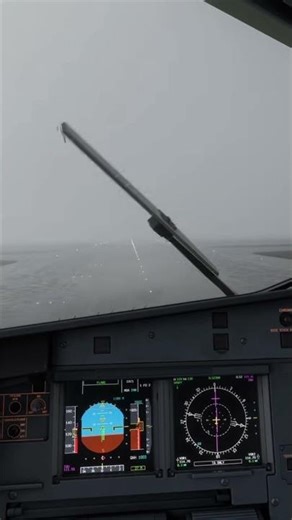 A320 cockpit view, CAT I landing at PEK.#msfs2020 #msfs #A320 #flightsim #planelanding #cockpitview