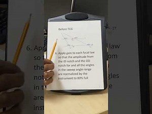 Birring 206 PAUT Reference Level, TCG and Applying Acceptance Criteria for Phased Array Testing