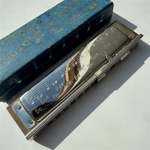 Vintage M. Horner "truetone" Pitch Pipe No3 A-440 - Made in Germany - Etsy