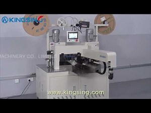 Fully Automatic 2-sided Ribbon Cable Stripping and Crimping Machine