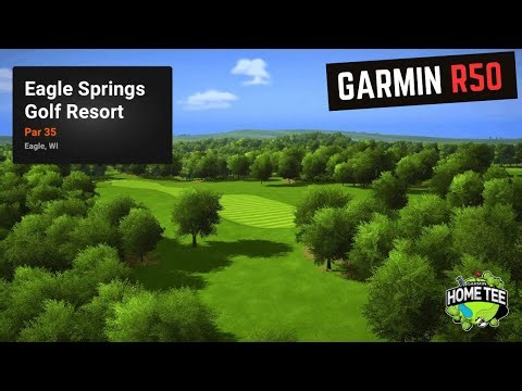 Eagle Springs Golf Resort (Eagle, WI, USA) - Garmin R50 + Home Tee Hero