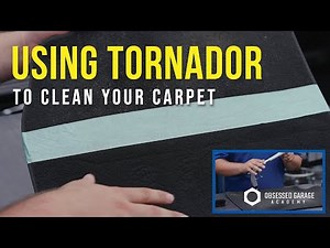 How use the Tornador for Automotive Carpet Cleaning