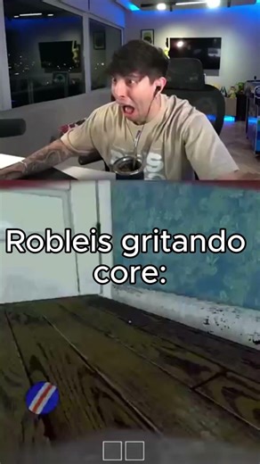 Robleis gritando core: #robleis #gritos #viral #tendencia
