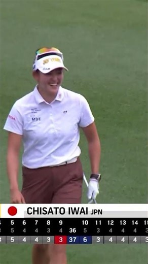 Chisato Iwai takes the shot of the day 🤯