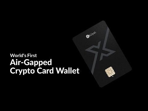 ELLIPAL X Card Cold Wallet – The Next-Gen Crypto Card Wallet with 100% Offline Setup