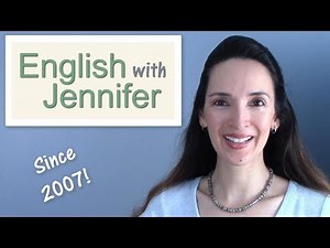 Welcome to English with Jennifer! 👩‍🏫 Let's build fluency.