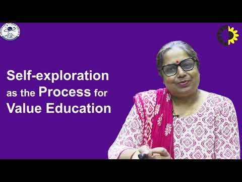 SELF-EXPLORATION AS THE PROCESS OF VALUE EDUCATION| UHVAPE | LECTURE 01 BY DR UPASANA MISHRA | AKGEC
