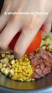 4.2K views · 133 reactions | #ad One tomato rice. Best 15 minutes one-pot meal with my Comfee Pressure Cooker. Click my pfp to find the pressure | Miss Shi | Facebook