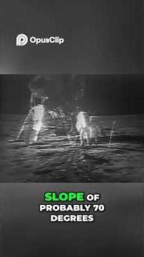 Lunar Module Prepares for Moon Departure