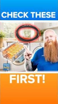 How to Fix a Dryer That Still Won’t Heat or Spin After Repairs