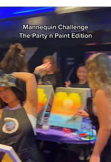 We had to bring this challenge back!! One of our faves!! #fyp ##partynpaint #sipnpaint