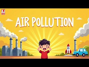 Air Pollution Explained for Kids | Causes, Effects & Solutions | Educational Cartoon#kids #cartoon