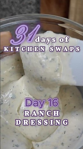 Day 16 - Ranch Dressing. Recipe pinned in comments 💕 #fromscratchcooking