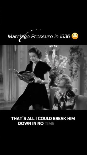 Marriage Pressure Was Brutal in 1936 | My Man Godfrey