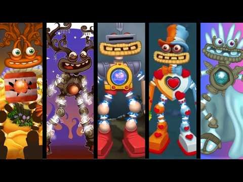 ALL WUBBOX👾 UP/DOWN : ALL EGGS AND BOXES WITH SOUNDS ALL ISLANDS 🏝 "MY SINGING MONSTERS"
