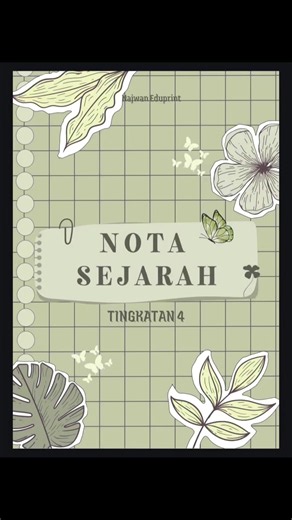Nota Poket Sejarah Tingkatan 4 🔥 RINGKAS 🔥 TEPAT 🔥 PADAT Komen NAK PDF NOTA POKET SEJ SPM 👇👇👇 #sejarah #spm #creatorsearchinsight #fypage #nota
