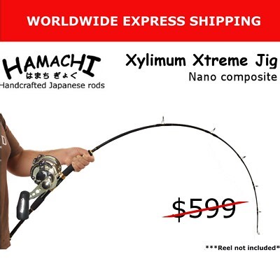 Hamachi Nano Jig Xtreme PE 5-13  50 - 130lb Japanese jigging rod Fishing O/HEAD | eBay