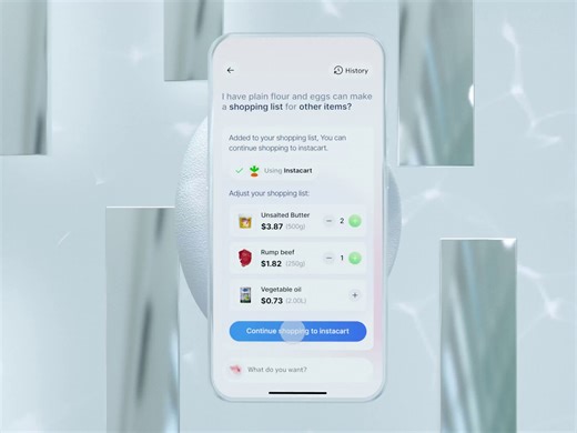 AI Food App | Grocery App UI UX Design | Grocery App UI Design