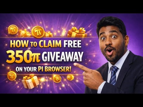 New Pi update// how to claim free 350 Pi giveaway on your browser