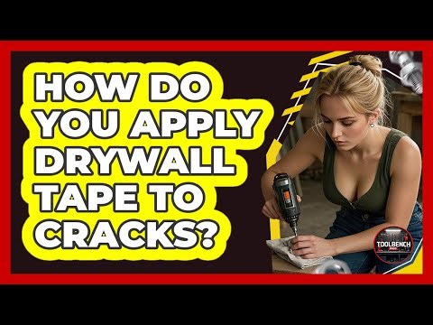 How Do You Apply Drywall Tape To Cracks?