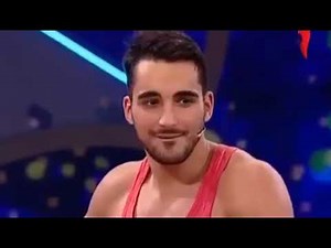 GIRL SHAVES HER HEAD FOR A TV GAMESHOW