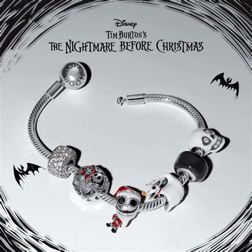 1.2K views | What's this? What's this? New Pandora charms inspired by Disney's Jack Skellington and his ghostly dog Zero – just in time for Halloween.  | Pandora Curaçao, Punda & Sambil | Facebook