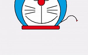 教你用python画一个简单哆啦A梦，小学生都能学会