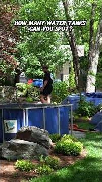 How many tanks can you count and how many gallons would you guess it is in total? Leave a co #shorts