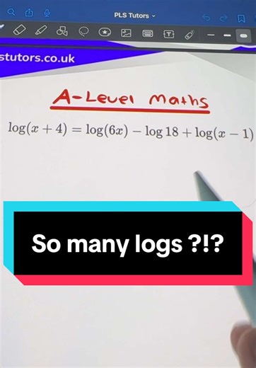 Solving Log Equations in A Level Maths