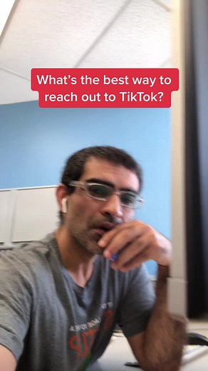How to contact TikTok support for help.
