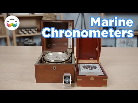 Marine Chronometers & A Fine Example Of The Beauty Of Mechanical Art