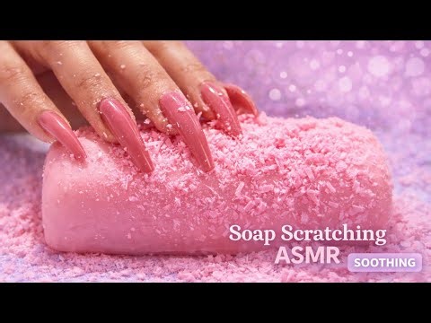 ASMR- Fast & Aggressive Soap Scratching/ Tapping 