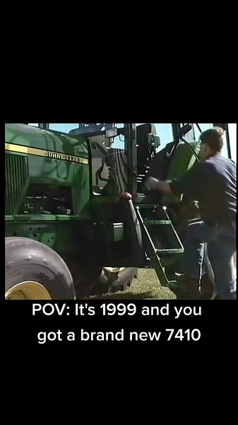 Travel Back to 1999 with a Brand New John Deere 7410