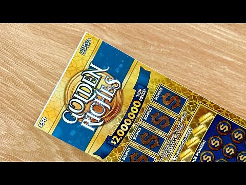 Full Pack! 20 x $50 Texas tickets “Golden Riches!”