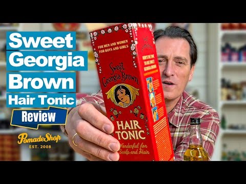 Sweet Georgia Brown Hair Tonic 💈 Der 1930er Kult-Duft kehrt zurück! | Review mit Stan | PomadeShop