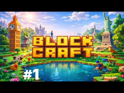 Block Craft 3D - Gameplay walkthrough Part 1 - My First Village ( iOS , Android )