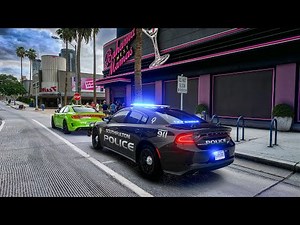 Most Realistic GTA 5 Police Patrol Ever | LSPDFR Real Life Gameplay 4K