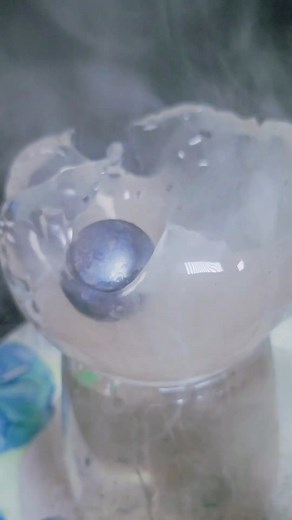 1000°F Ball Tunnels Through Ice—Underground Heat! 🔥 HOT ball experiment on candle, satisfying video, satisfying asrm What happens when "HOT ball experiment on candle, satisfying video, satisfying asrm"? ❄️🔥 In this video, I heat up a metal ball until it’s glowing hot and place it directly on an ice cube — and the result is amazing! Watch the instant melting, sizzling sound, smoke, and steam reaction in slow motion. This experiment shows how extreme temperature differences can cause fascinating