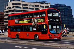 Arriva London: HV168 (BN14 VZL) - Route 141