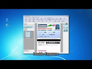 Panasonic Document Scanner: Key Function "Double Exposure"