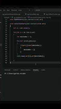 Bubble, Selection, Insertion Sort in C++