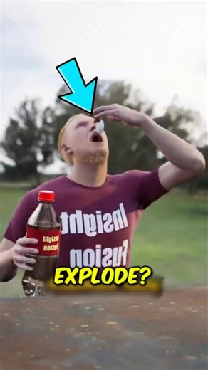 Swallowed Mentos After Coca-Cola? The Truth Will Shock You! #Mentos #CocaCola