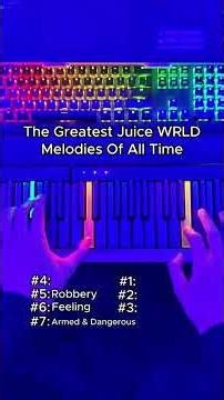 GREATEST Juice Wurld melodies of all time #shorts #juicewrld #music #greatesthits #goat