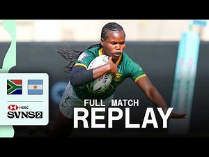 South Africa on FIRE 🔥 | South Africa v Argentina | SVNS 2 Nairobi 2026 | Full Match Replay