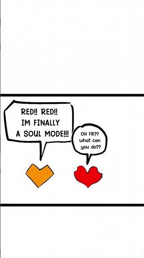 Orange Finally Got Their Own Soul Mode - Deltarune Comic Dub #deltarunememes #undertalememe