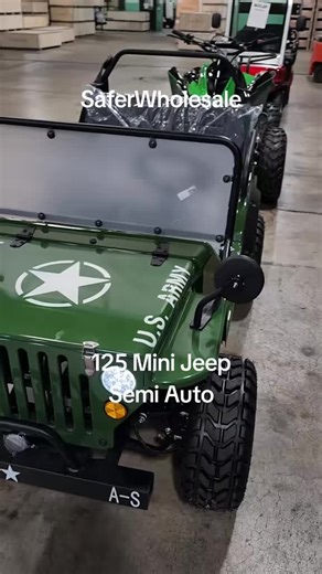125cc Mini Jeep Elite: Safe and Fun for Everyone