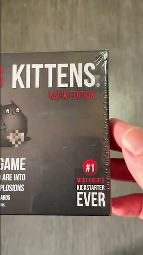 Exploding Kittens: NSFW Edition - Strategic Card Game for Adults & Friends | #game