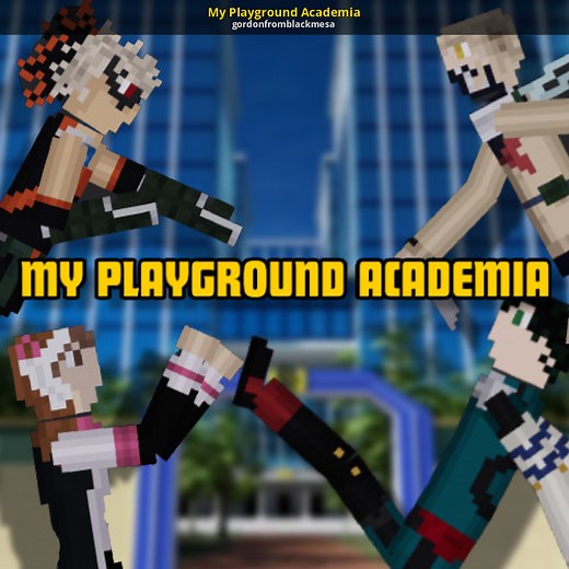 My Playground Academia Mod for People Playground | PP Mods