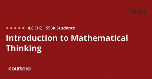 Introduction to Mathematical Thinking
