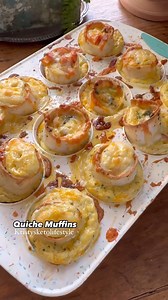 Quiche Muffins Full Recipes In Caption 👇 Revitalize your keto journey with our print-ready e-book featuring 300 delicious recipes. Elevate your health and taste experience today! 🌟📚 https://cutt.ly/JwZa1idO The Keto Recipes RECIPE - Makes 12 INGREDIENTS: 4 zero carb tortillas *I used Hero tortillas 6 eggs 1 cup heavy cream 2 Tbsp butter 1 cup broccoli, chopped 1/4 of a red bell pepper, diced 1/4 of a yellow bell pepper, diced 1/4 of an orange bell pepper, diced 1 green onion, sliced 1 cup of 